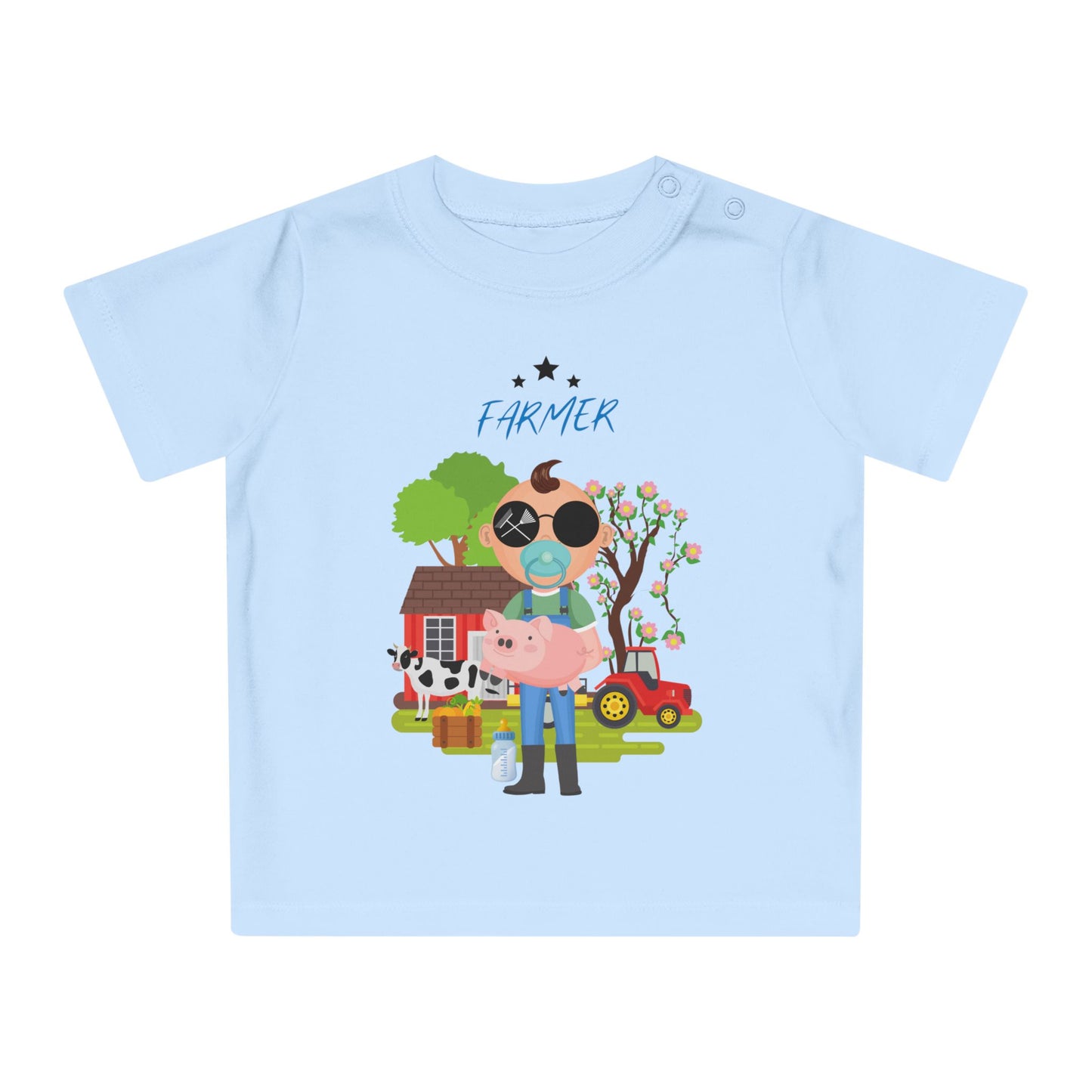 TIMMY- Baby Farmer Shirt