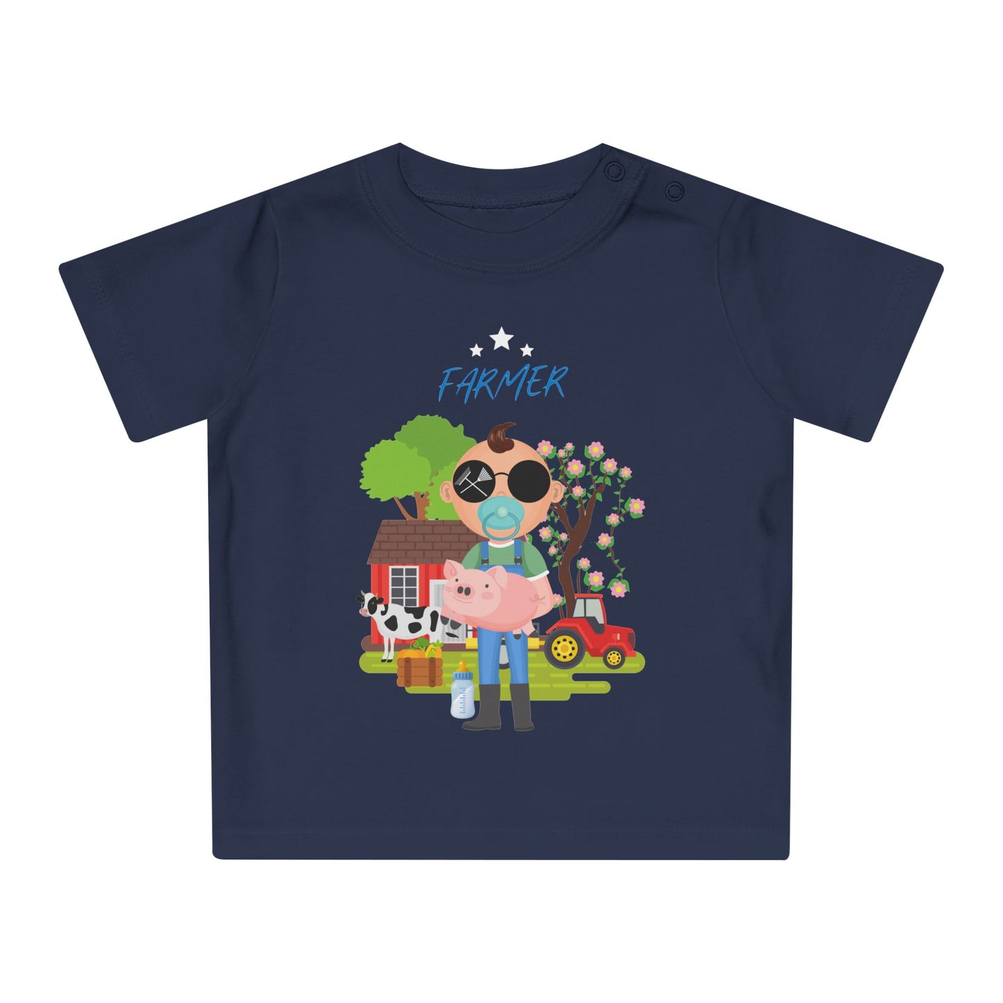 TIMMY- Baby Farmer Shirt