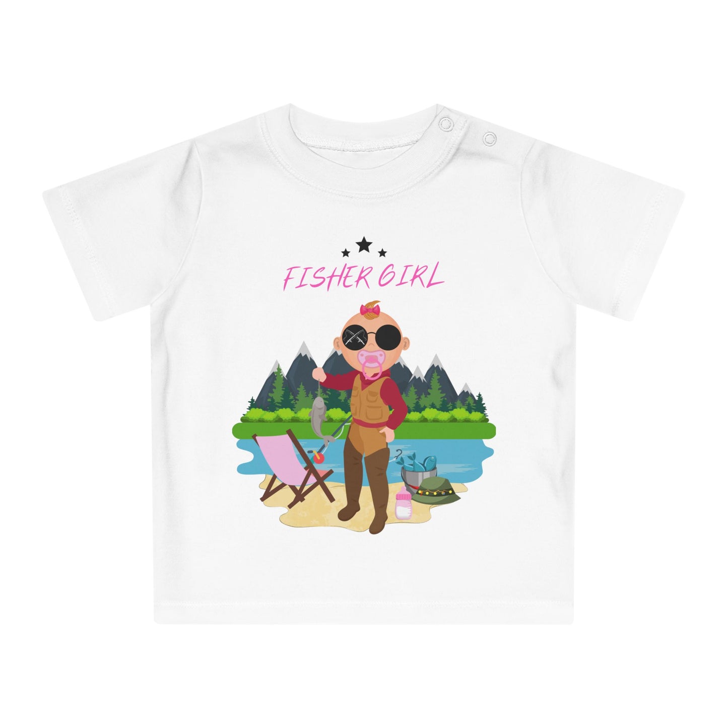 MIMMY- Baby Fisher Girl Shirt
