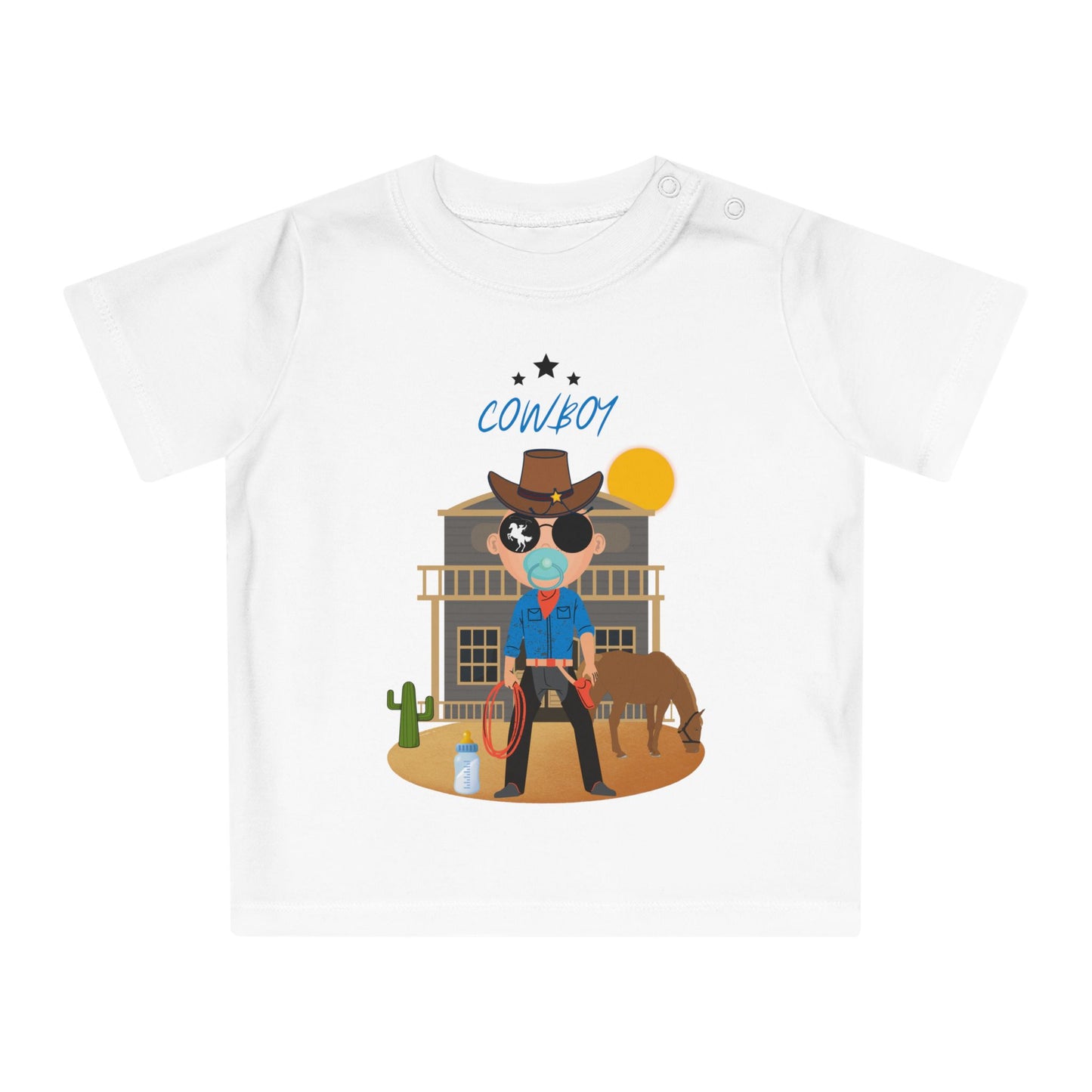 TIMMY- Baby Cowboy Shirt