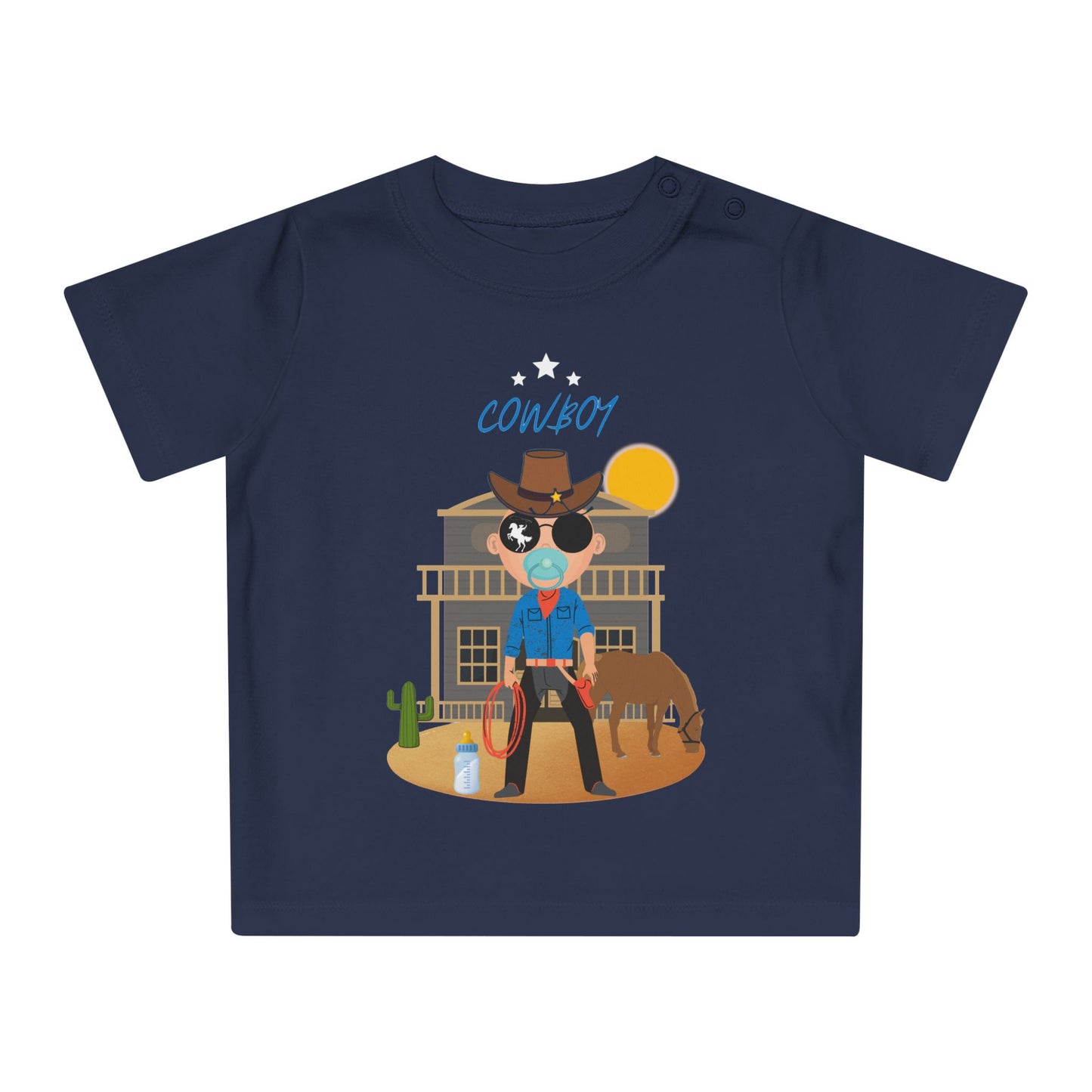 TIMMY- Baby Cowboy Shirt