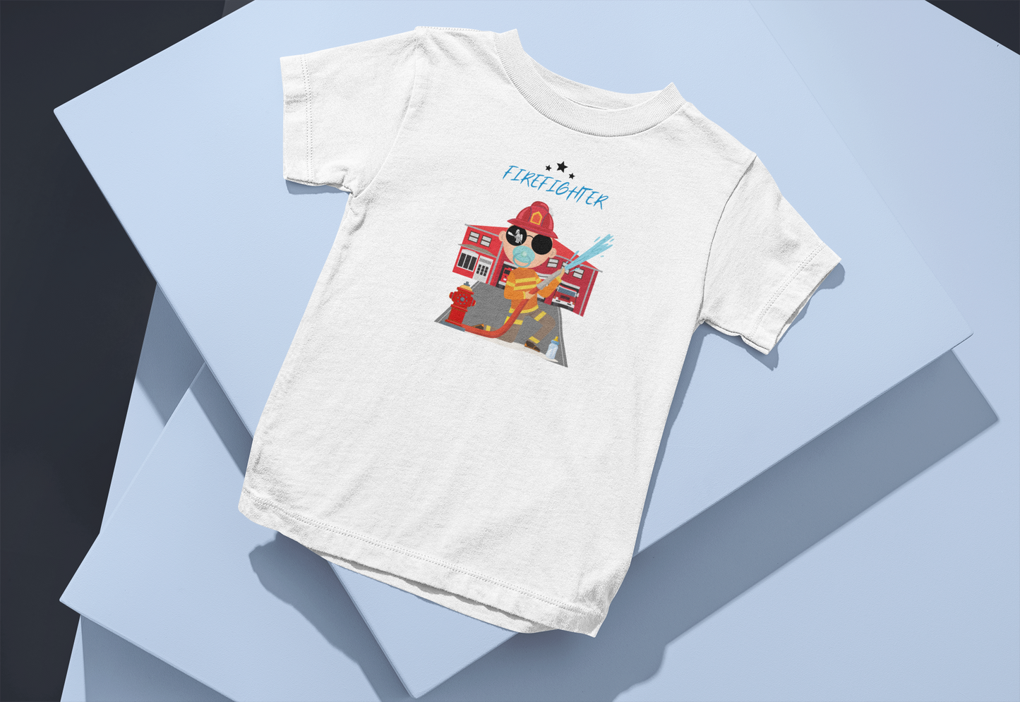 TIMMY- Baby Firefighter Shirt