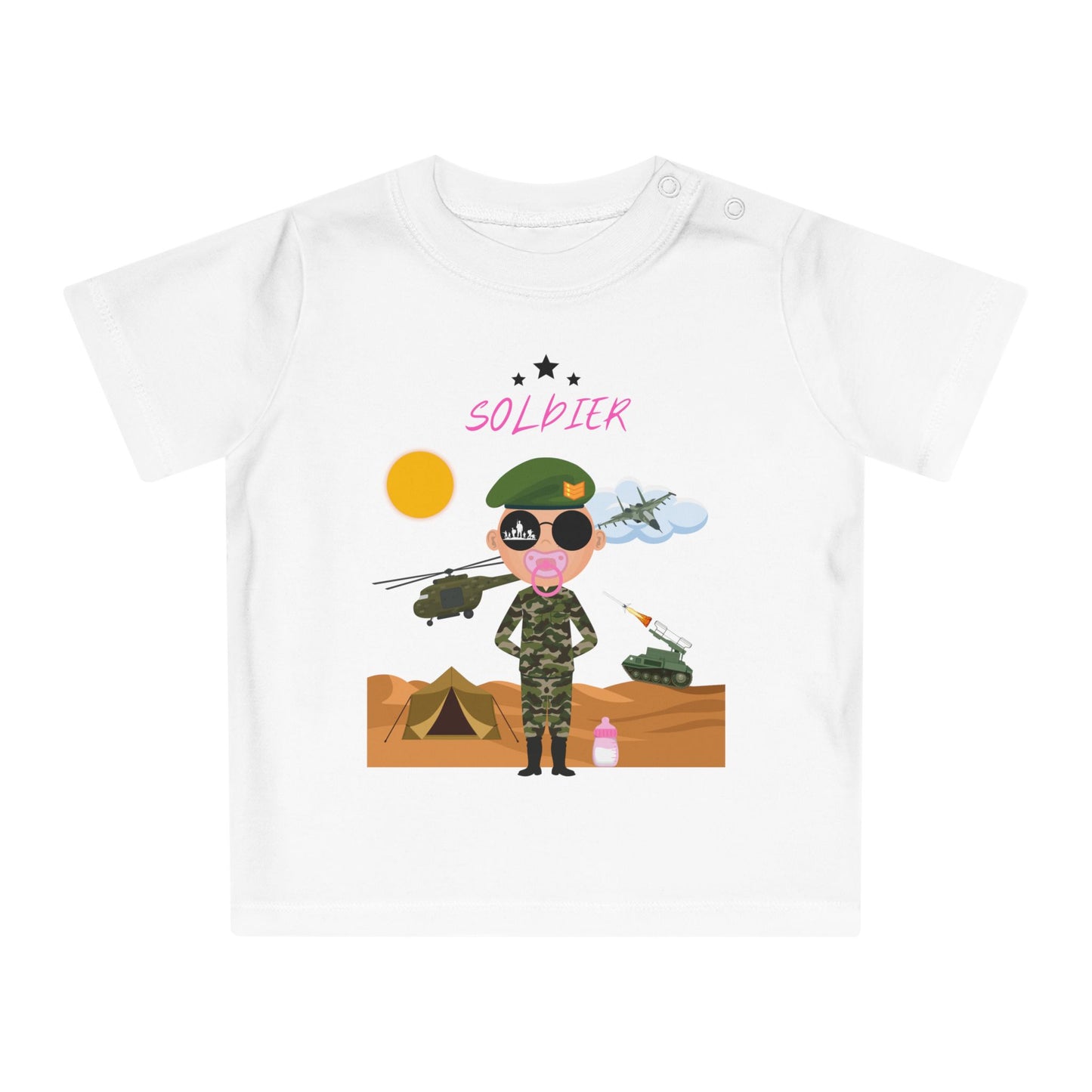 MIMMY- Baby Soldier Shirt