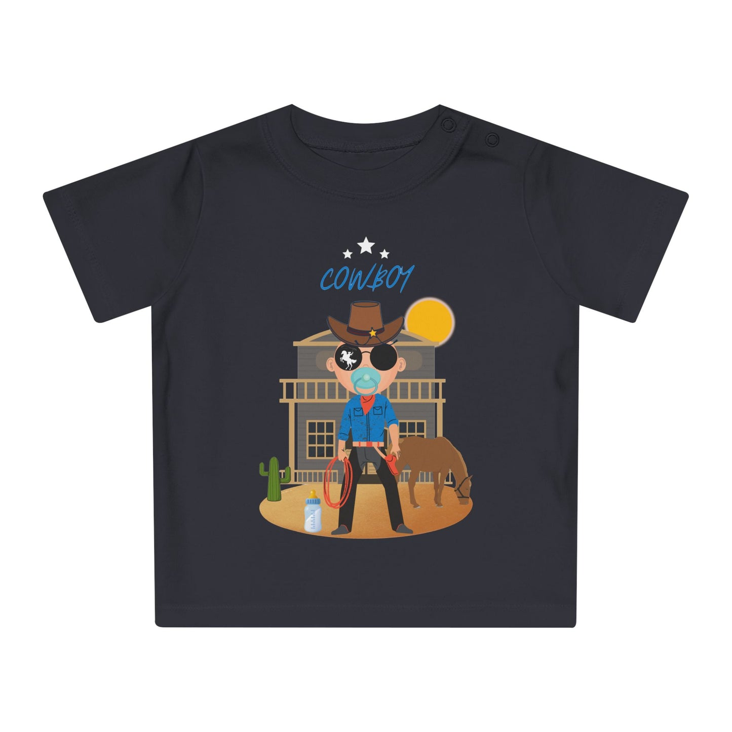 TIMMY- Baby Cowboy Shirt