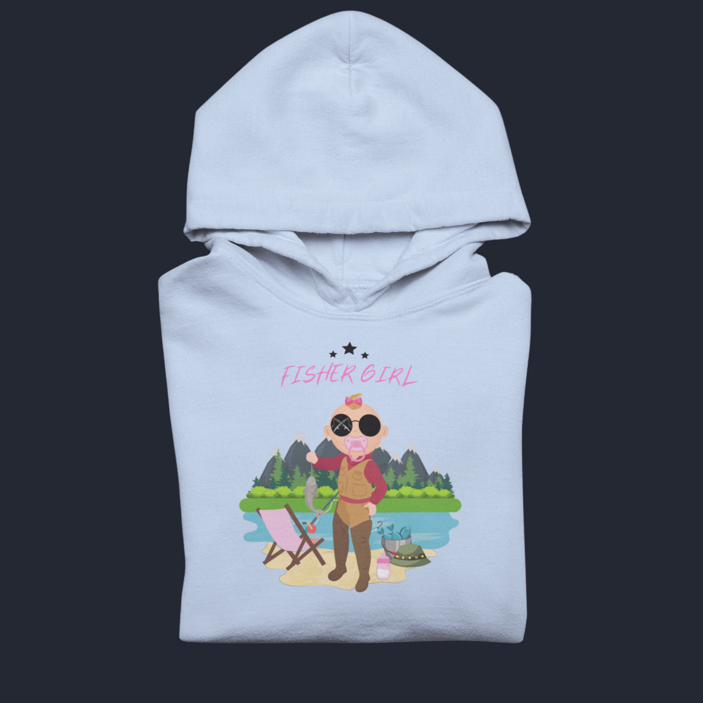MIMMY- Fisher Girl Hoodie