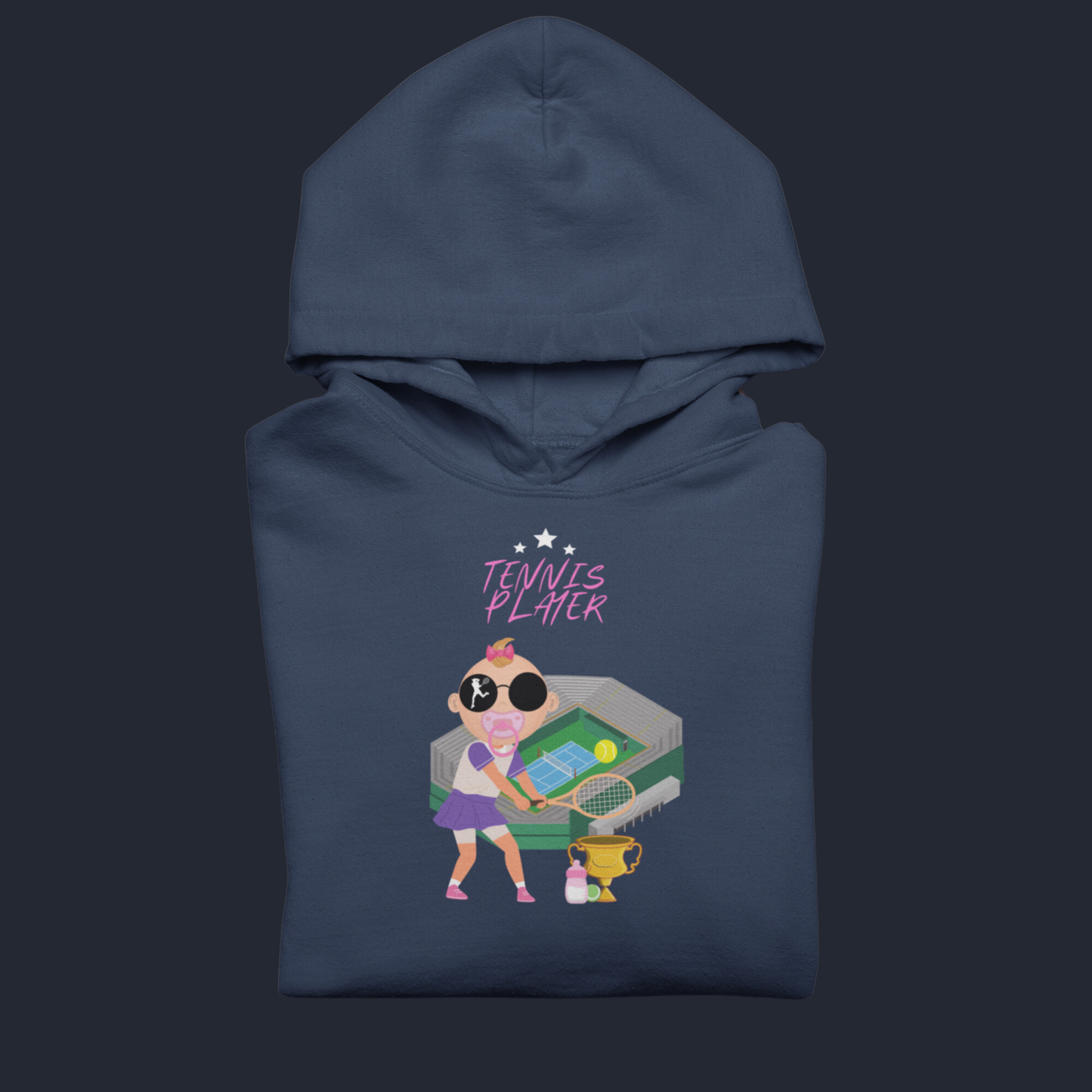MIMMY- Tennis Player Hoodie