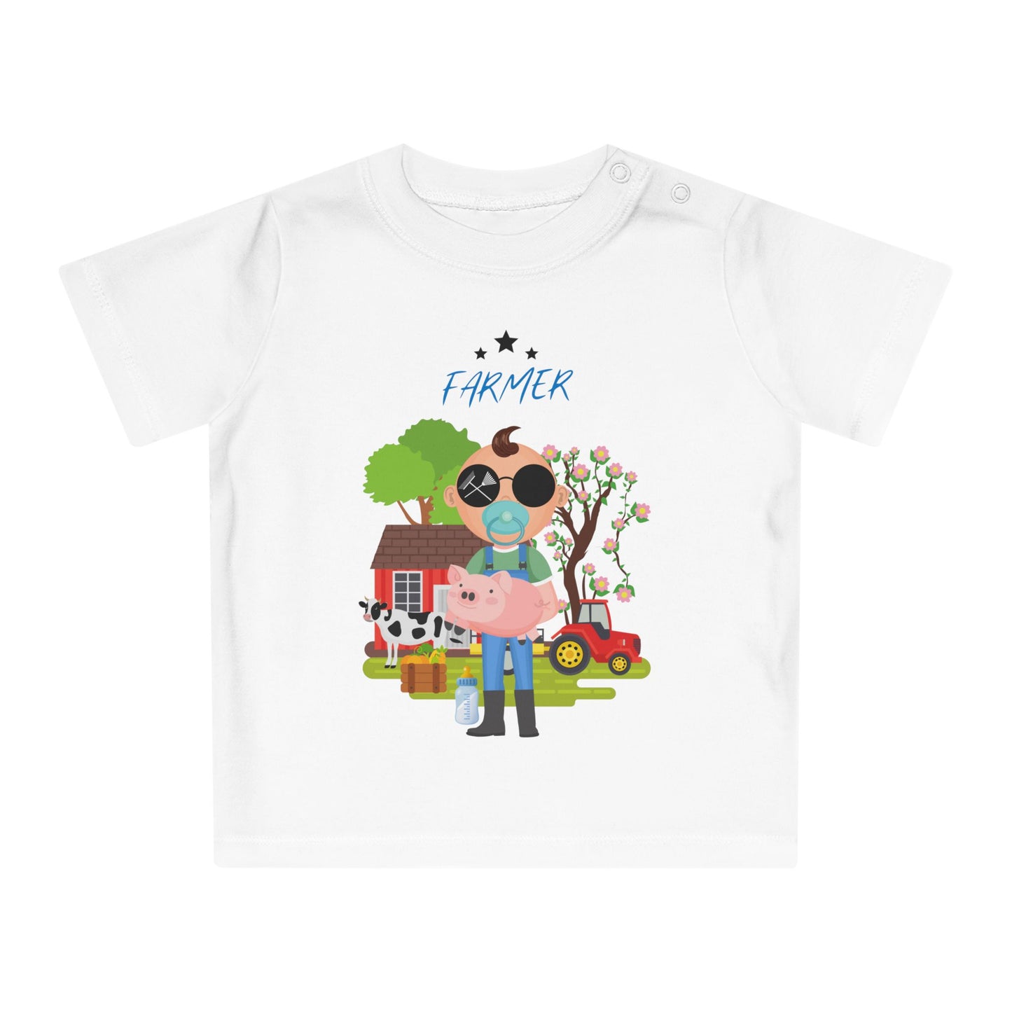 TIMMY- Baby Farmer Shirt