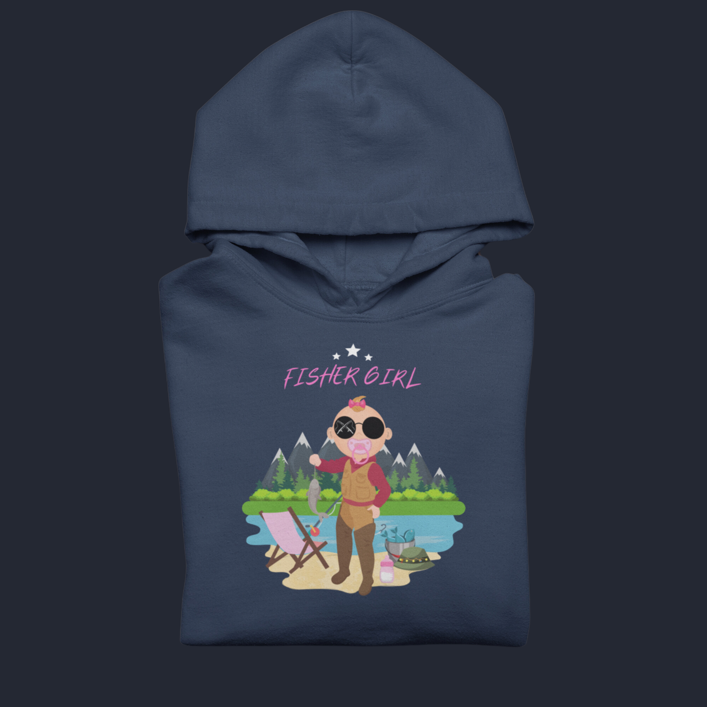 MIMMY- Fisher Girl Hoodie