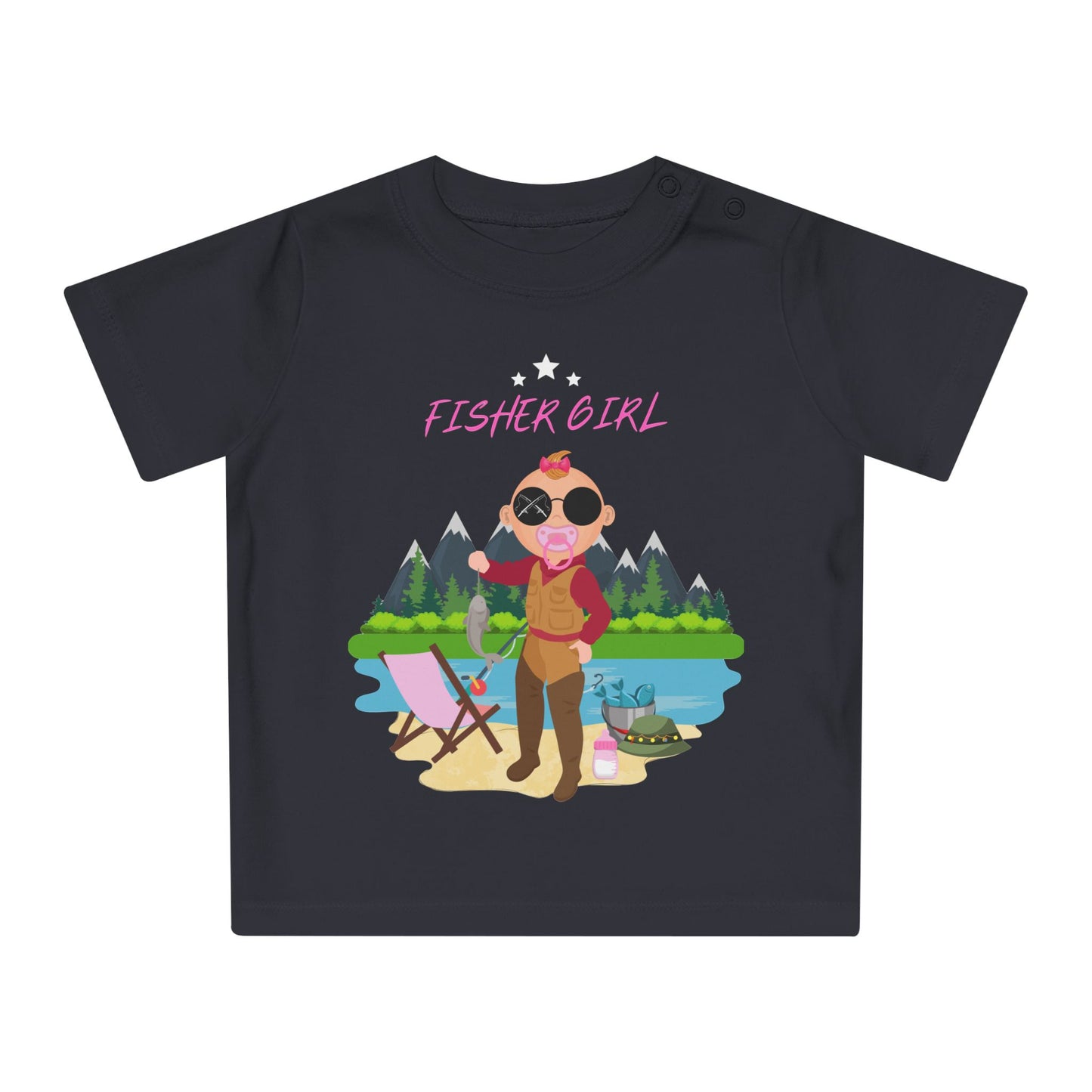 MIMMY- Baby Fisher Girl Shirt