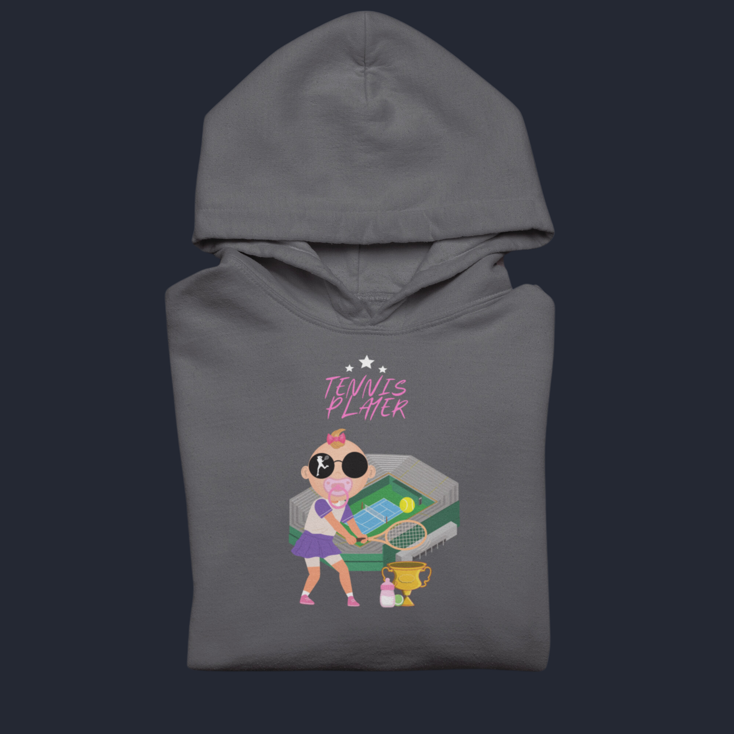 MIMMY- Tennis Player Hoodie