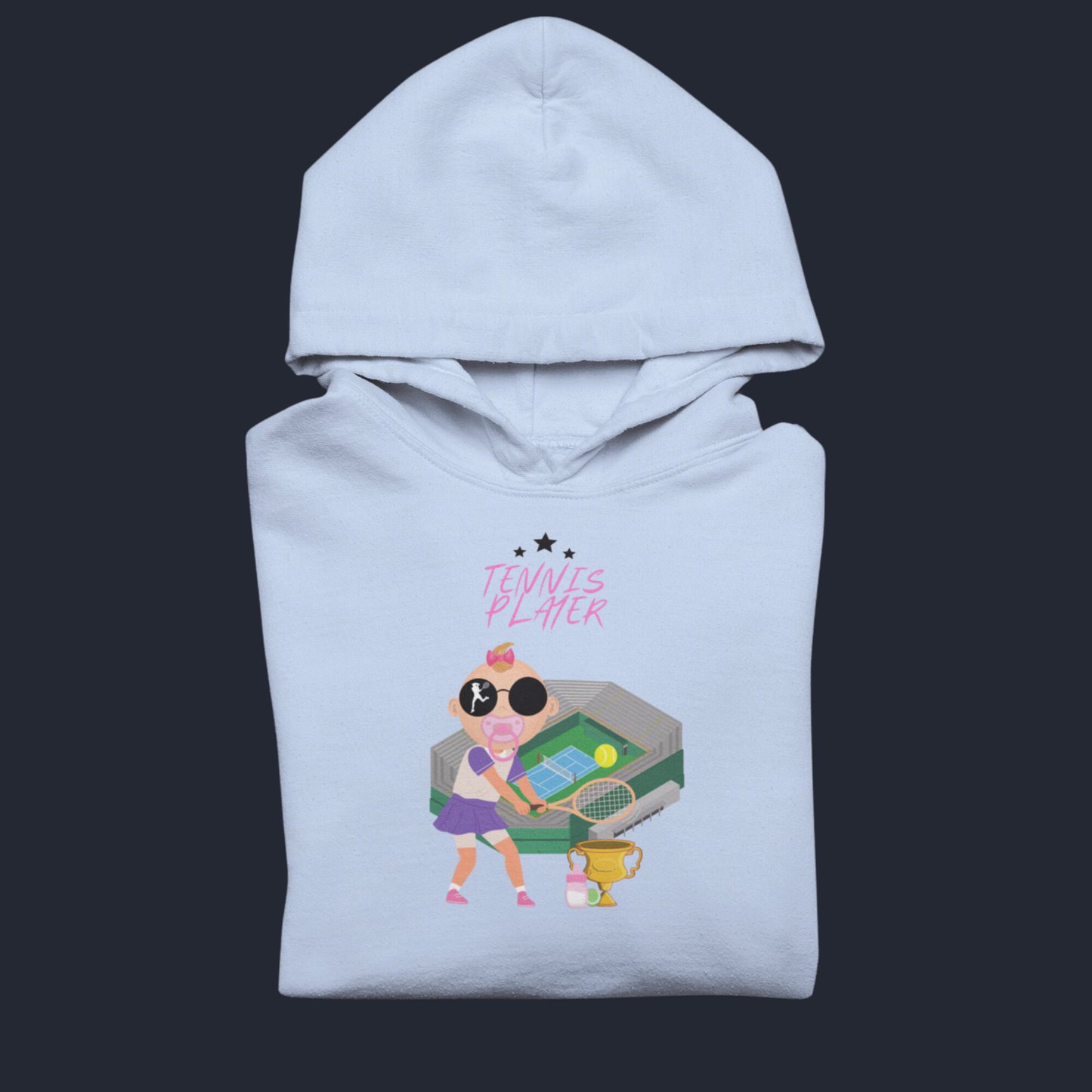 MIMMY- Tennis Player Hoodie