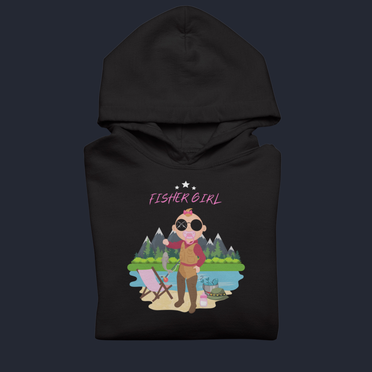MIMMY- Fisher Girl Hoodie