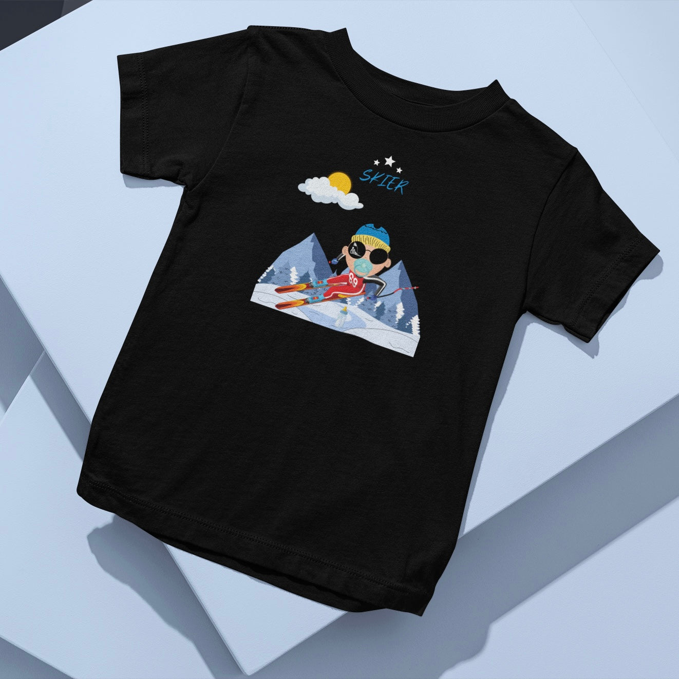 TIMMY- Baby Skier Shirt
