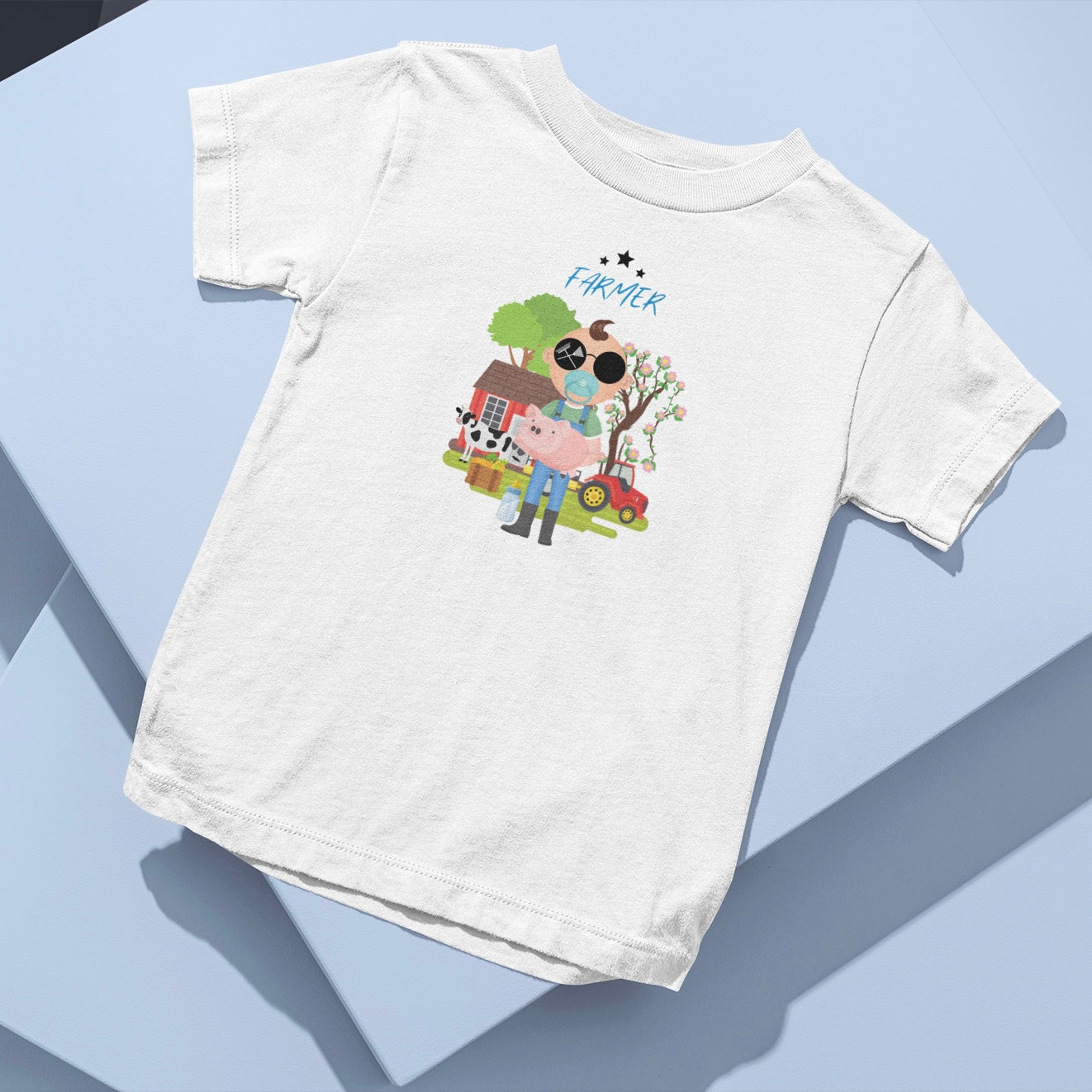 TIMMY- Baby Farmer Shirt