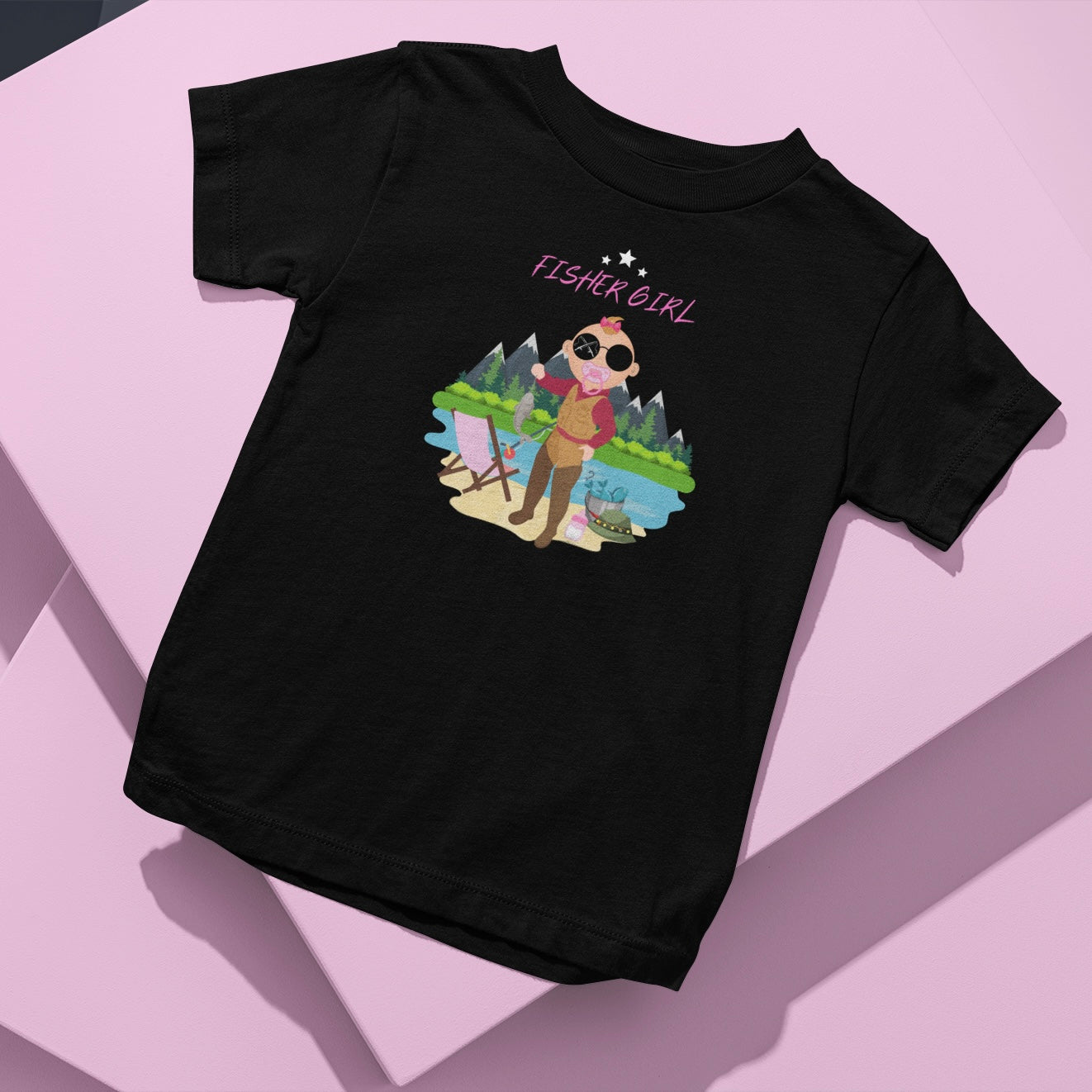 MIMMY- Baby Fisher Girl Shirt