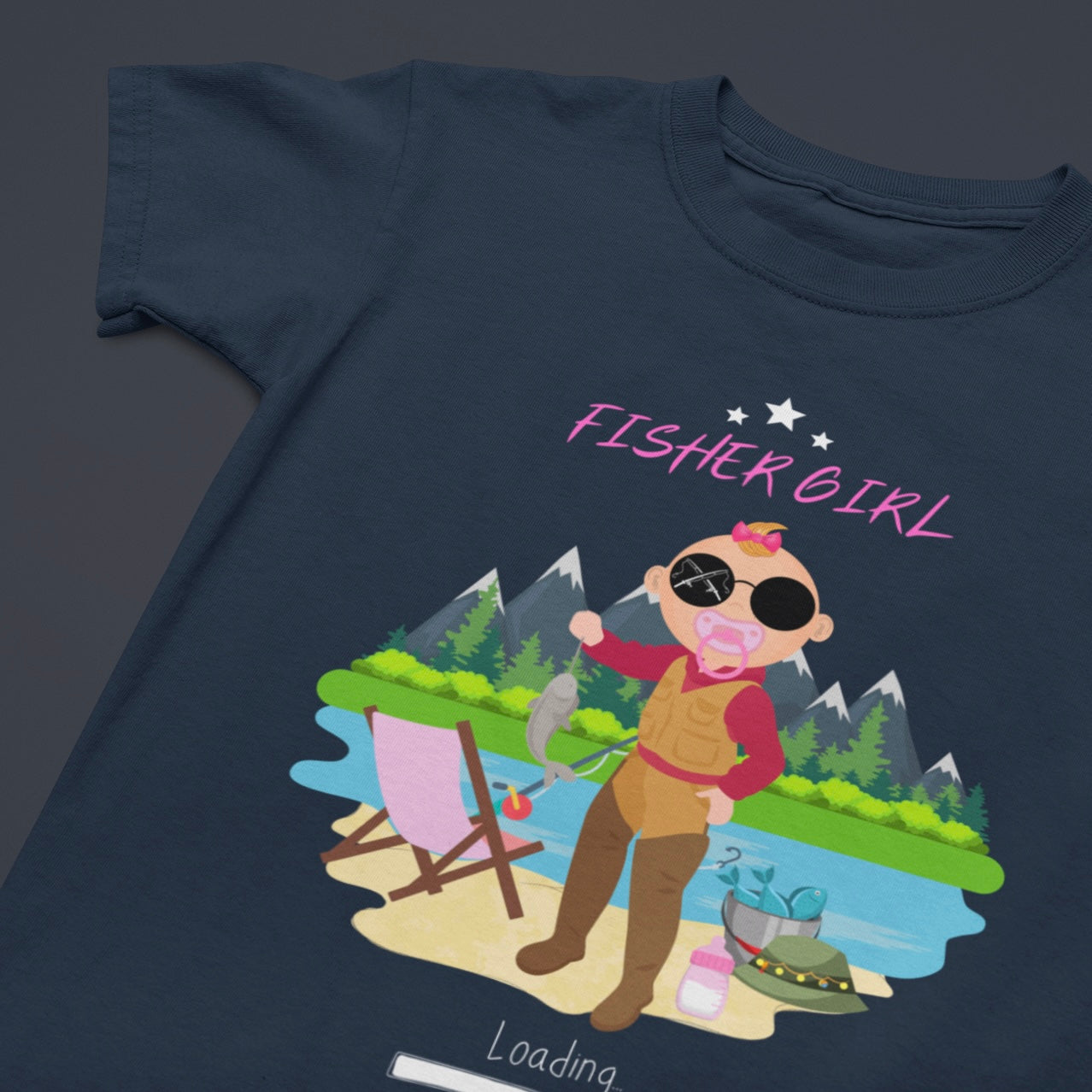 MIMMY- Mini Fisher Girl Shirt