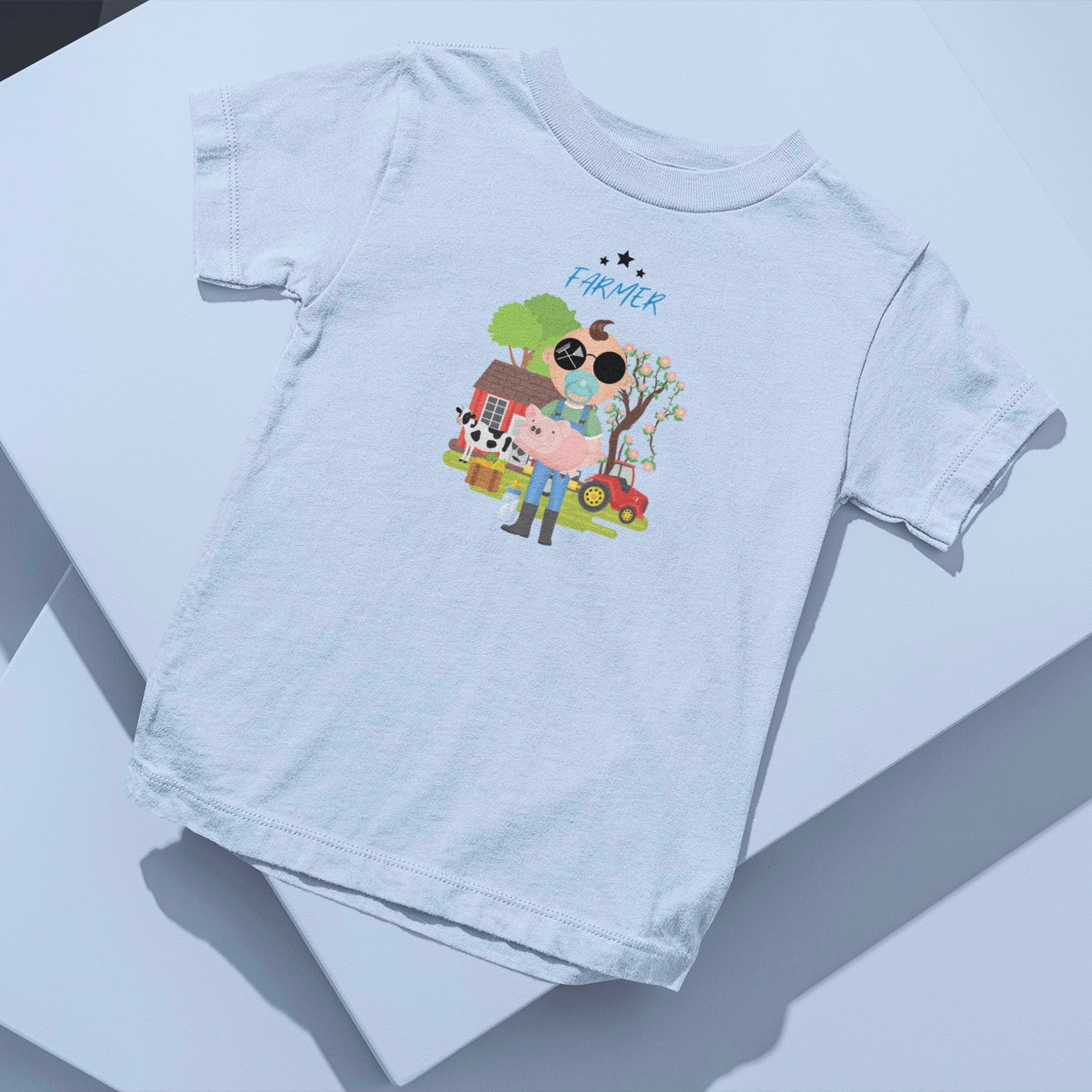 TIMMY- Baby Farmer Shirt