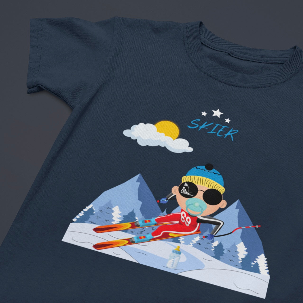 TIMMY- Mini Skier Shirt
