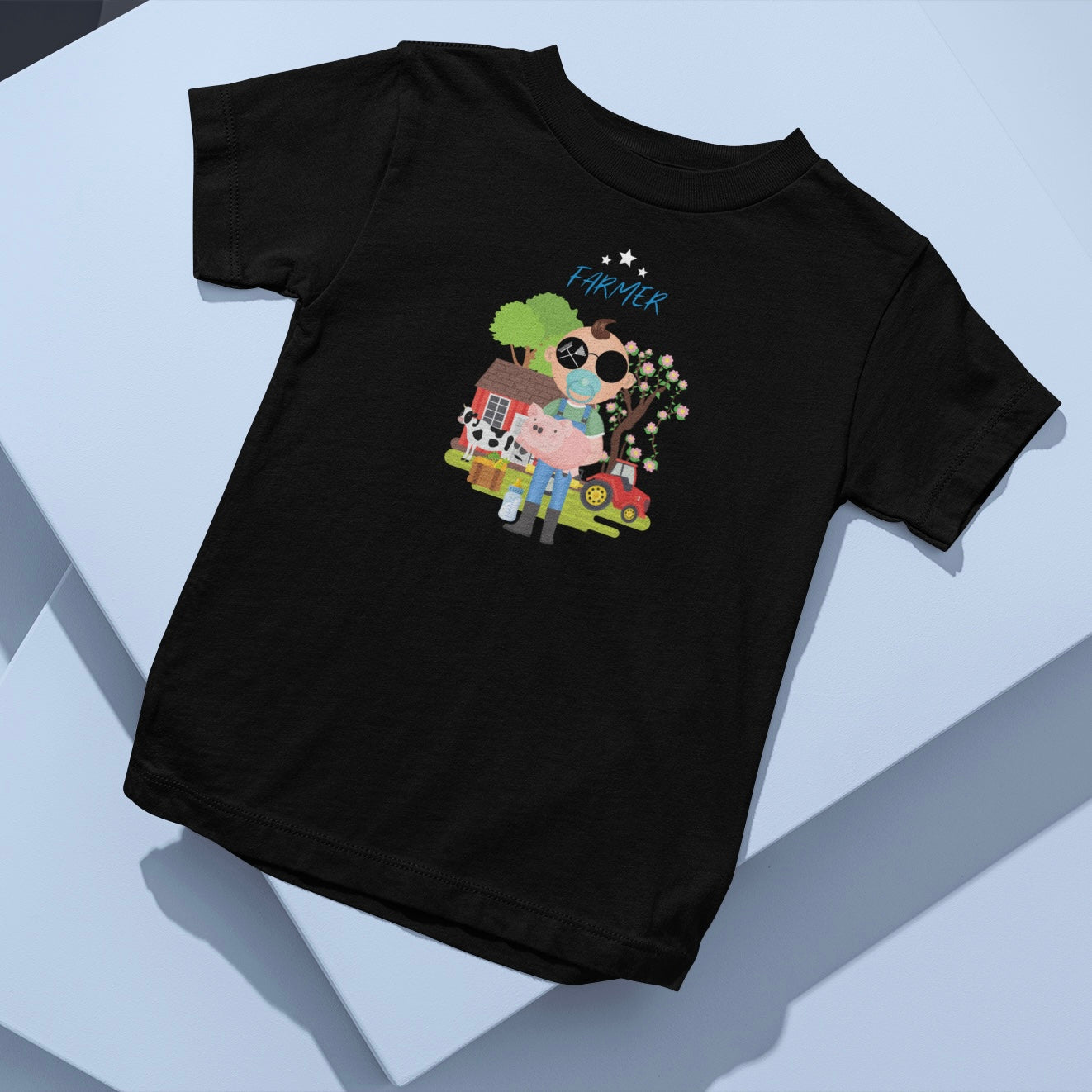 TIMMY- Baby Farmer Shirt
