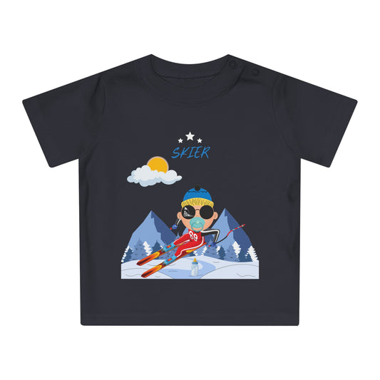 TIMMY- Baby Skier Shirt