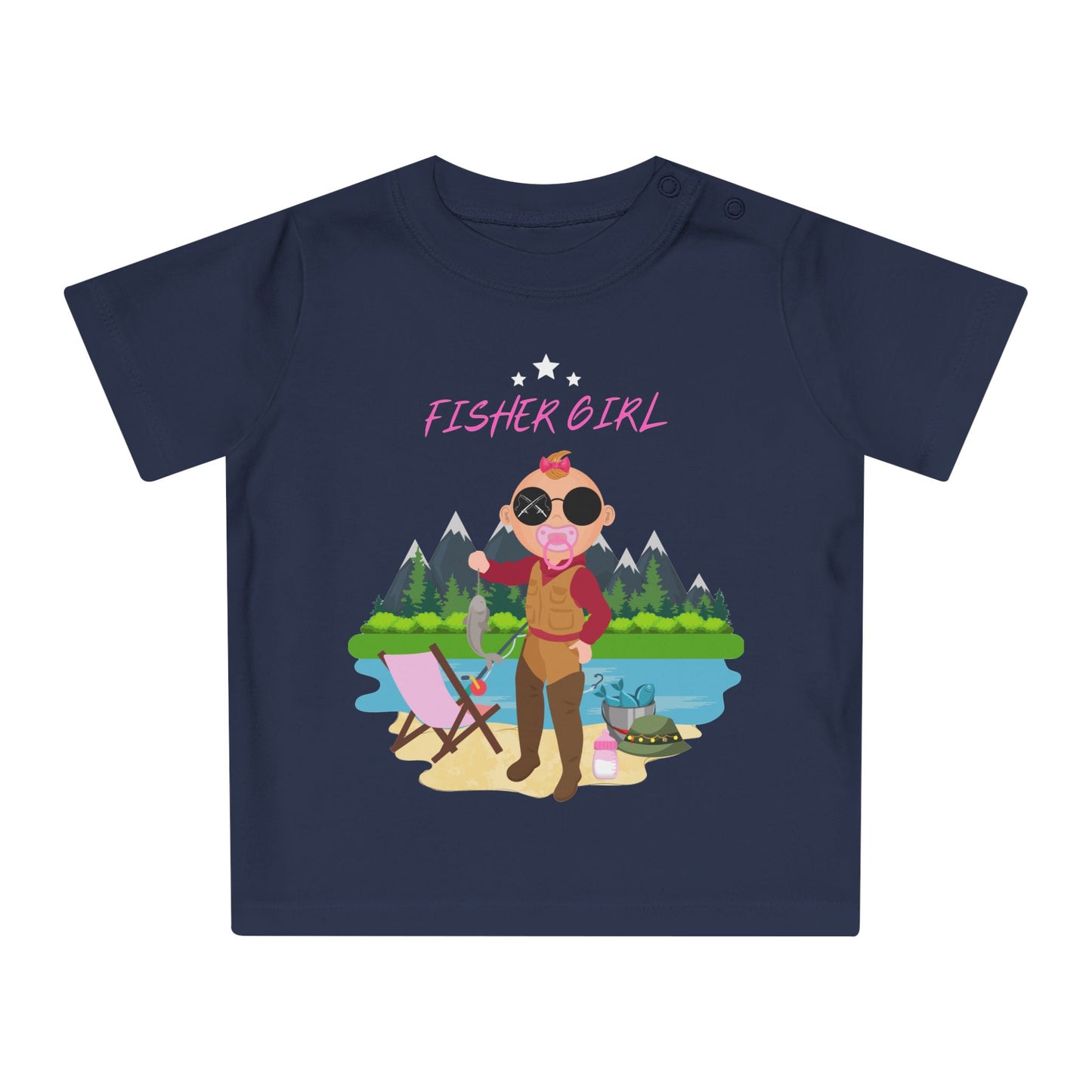 MIMMY- Baby Fisher Girl Shirt
