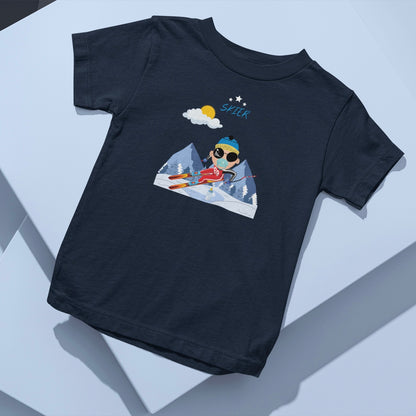 TIMMY- Baby Skier Shirt