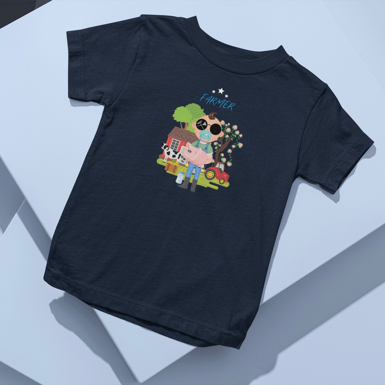 TIMMY- Baby Farmer Shirt