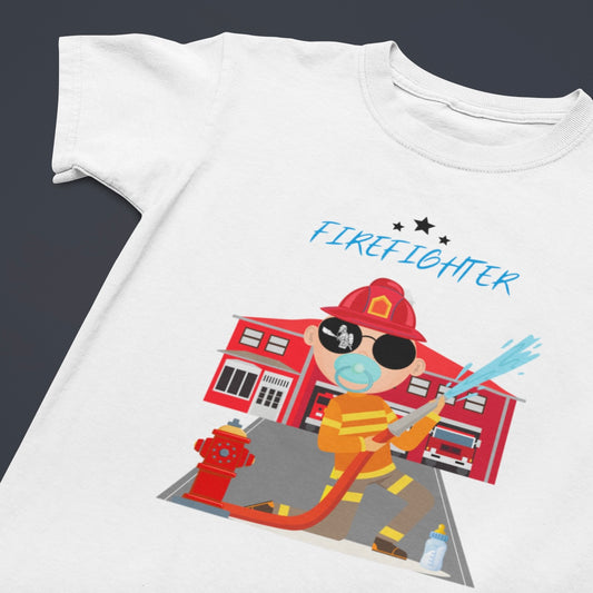 TIMMY- Mini Firefighter Shirt