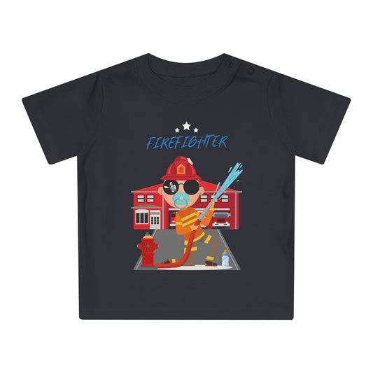 TIMMY- Baby Firefighter Shirt