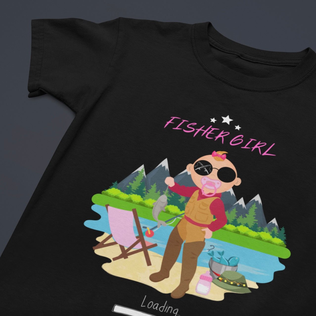 MIMMY- Mini Fisher Girl Shirt