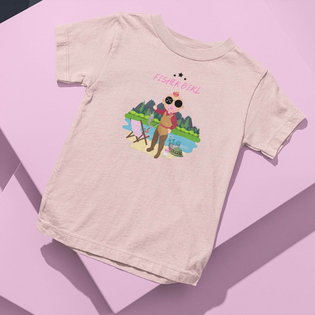 MIMMY- Baby Fisher Girl Shirt