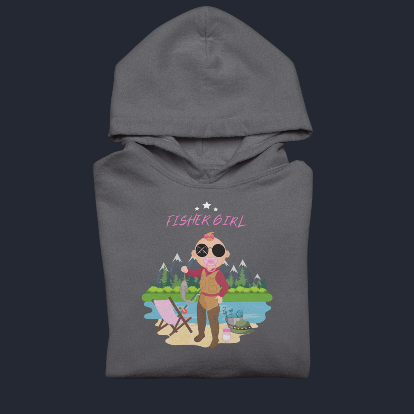 MIMMY- Fisher Girl Hoodie