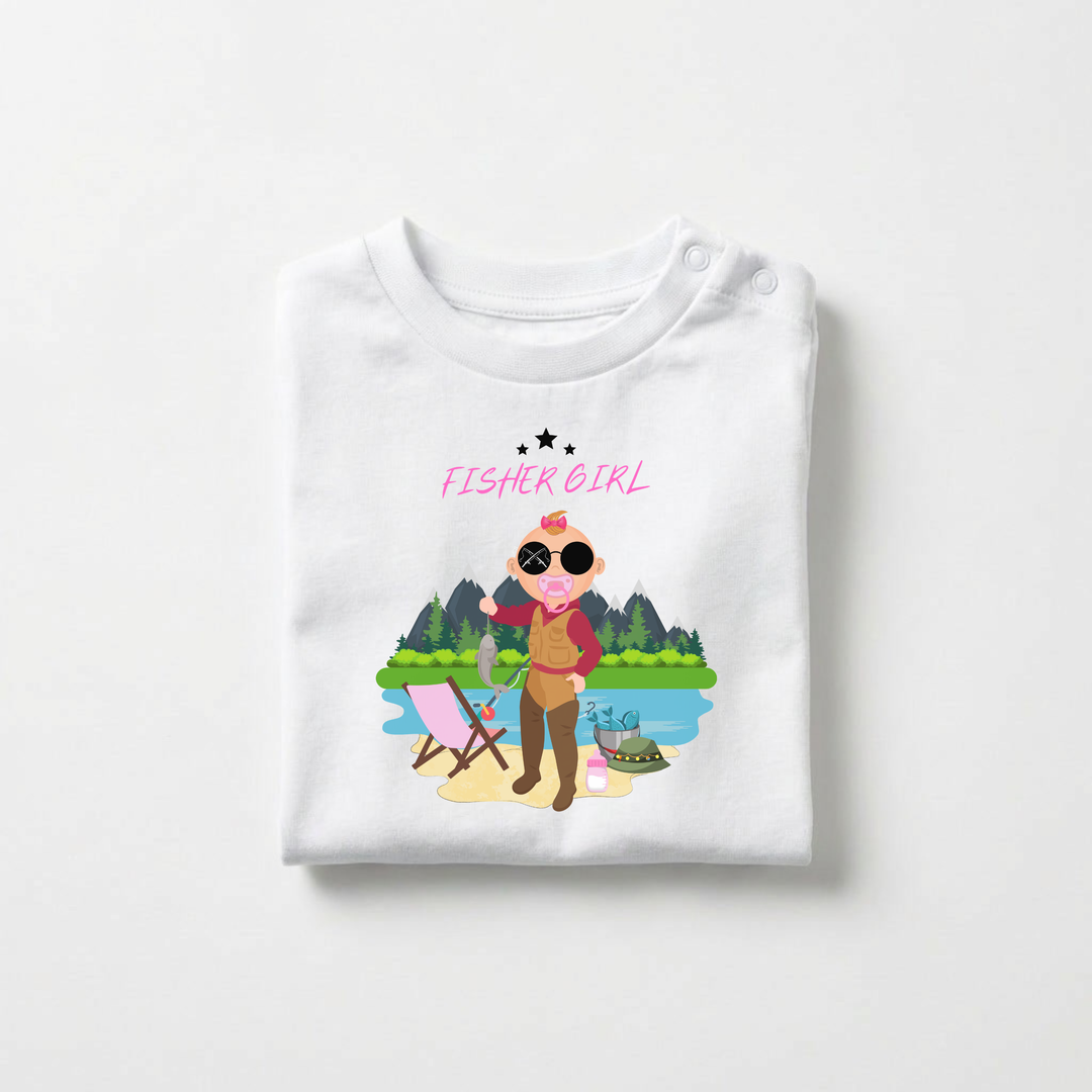 MIMMY®- Baby Fisher Girl Shirt