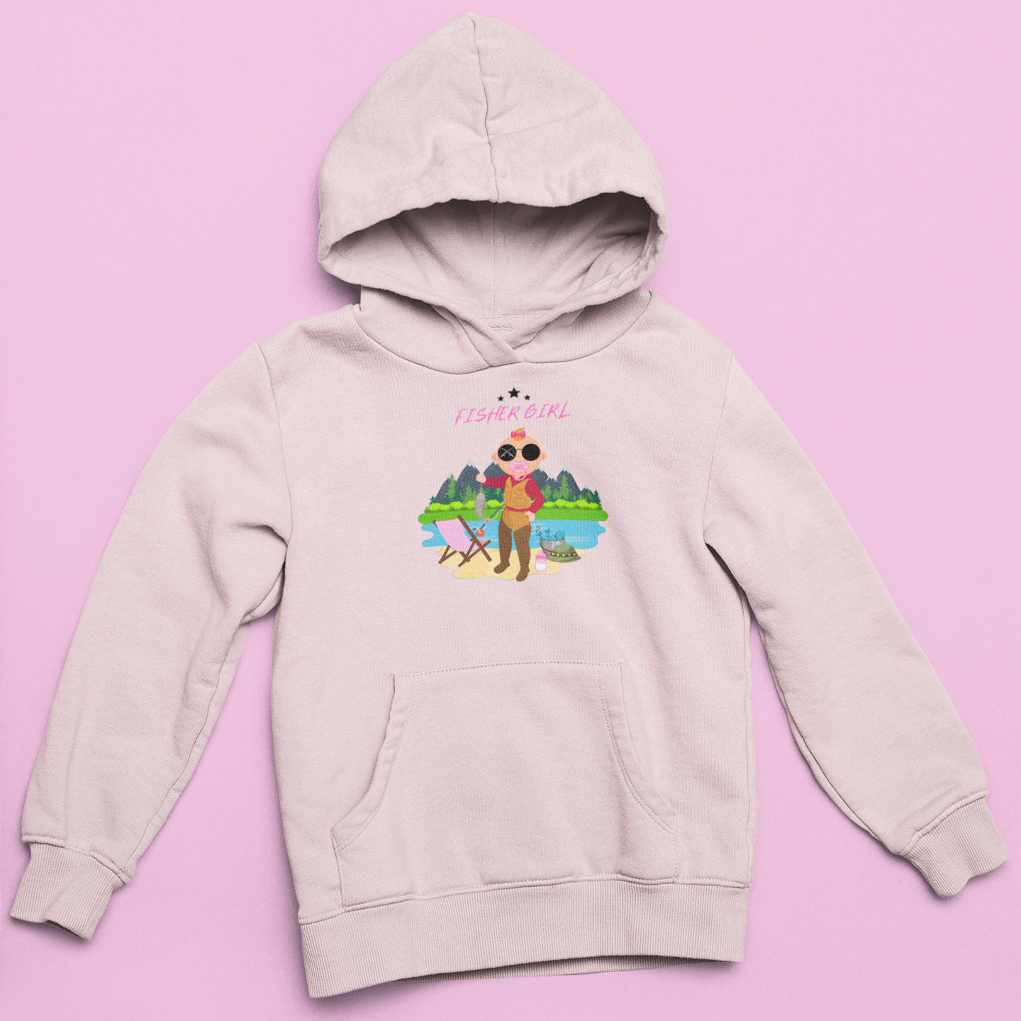 MIMMY- Fisher Girl Hoodie