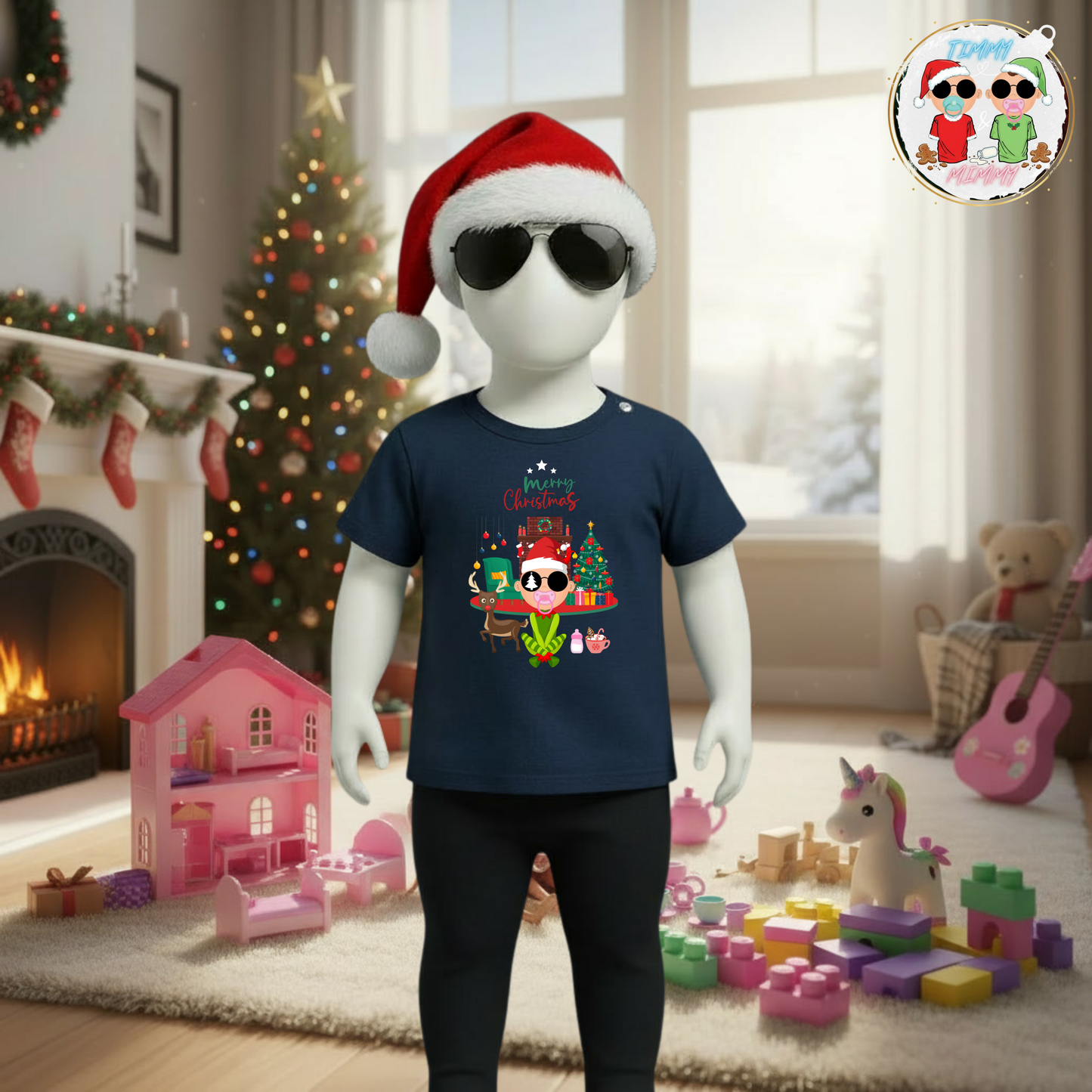 MIMMY- Baby Christmas Shirt