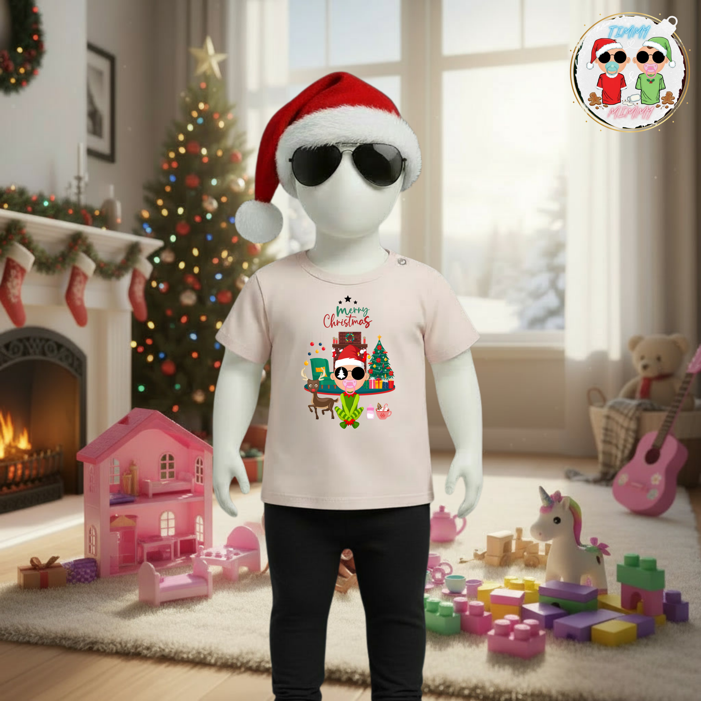 MIMMY- Baby Christmas Shirt