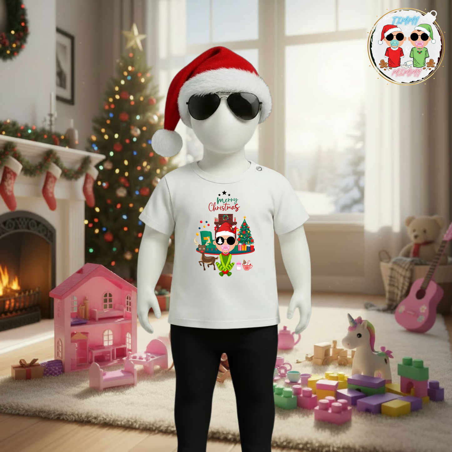 MIMMY- Baby Christmas Shirt