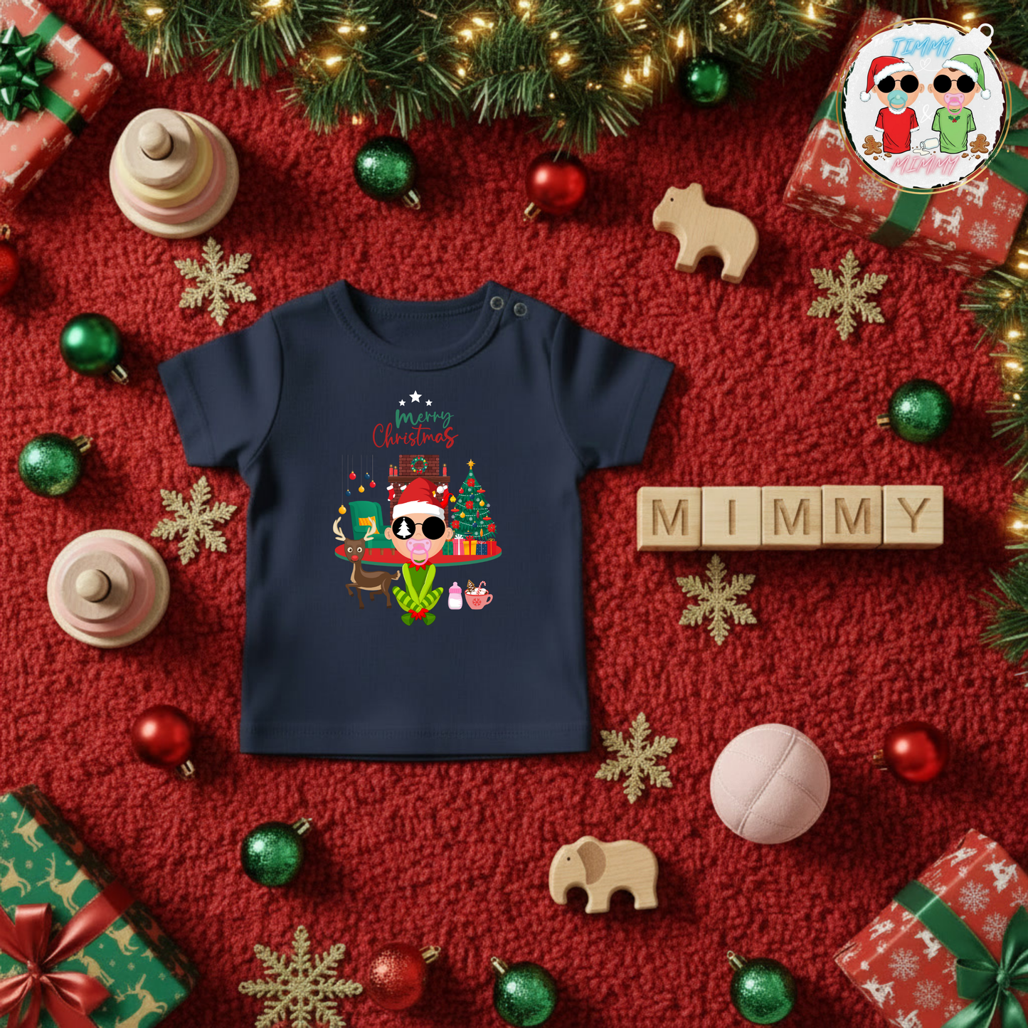 MIMMY- Baby Christmas Shirt