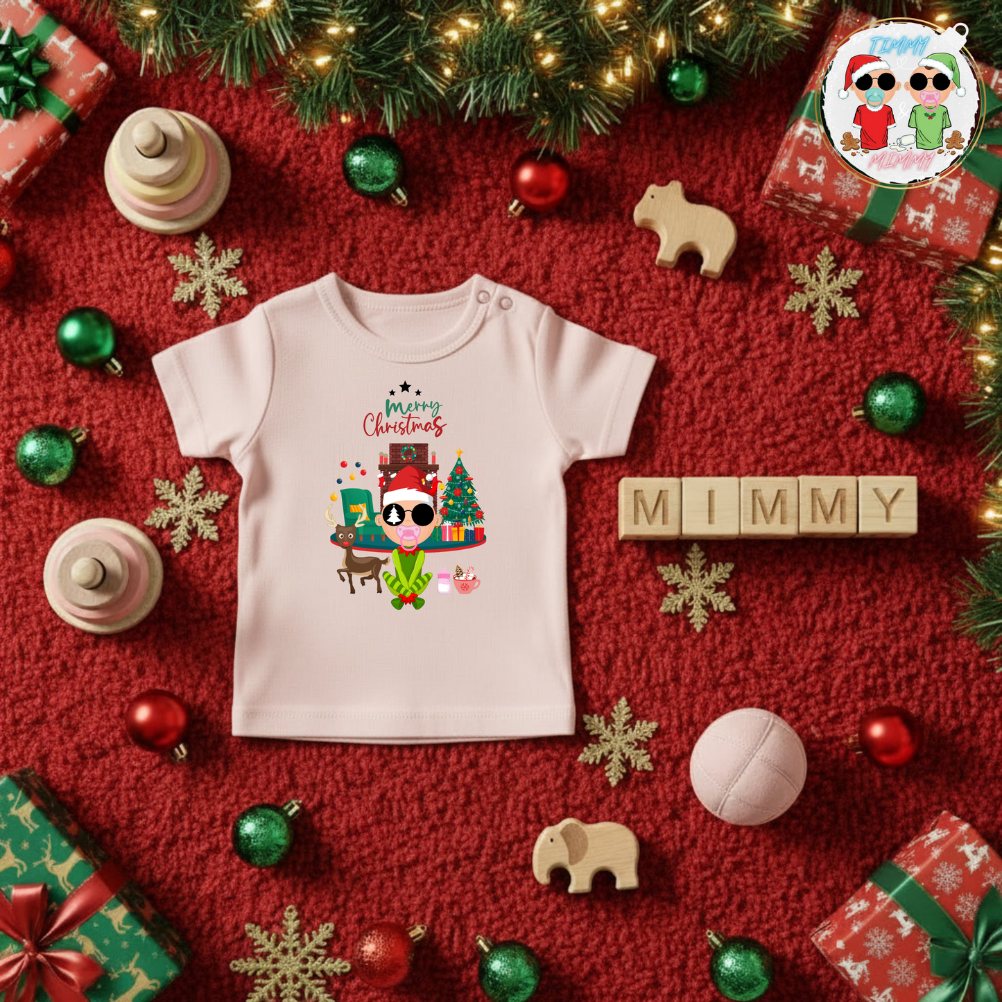 MIMMY- Baby Christmas Shirt