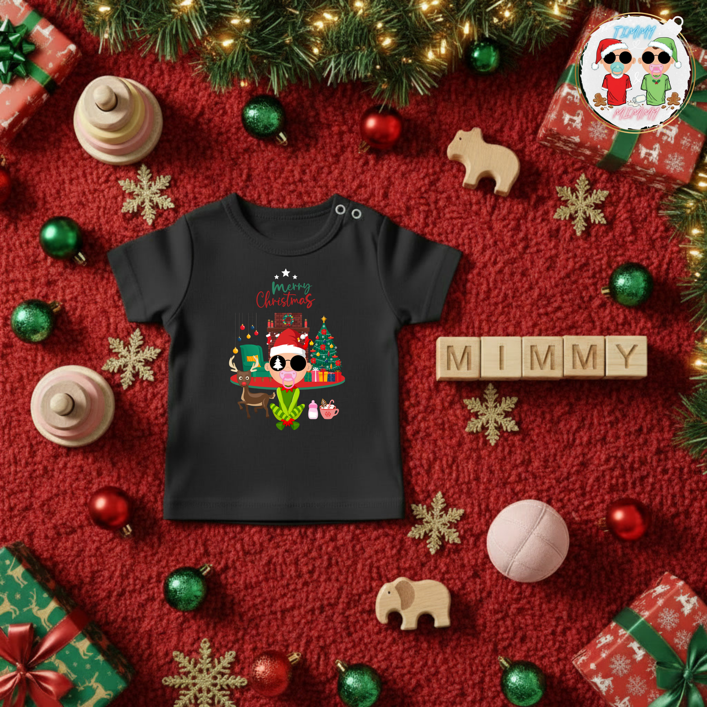 MIMMY- Baby Christmas Shirt