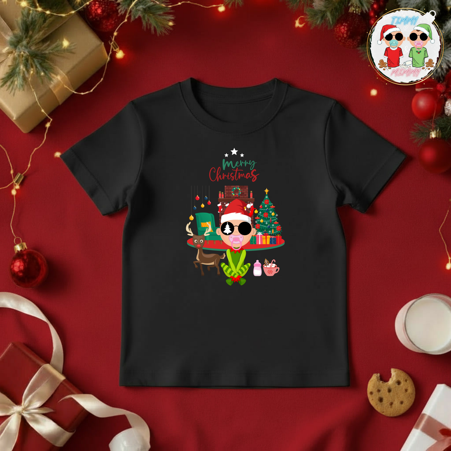 MIMMY- Mini Santa Claus Shirt