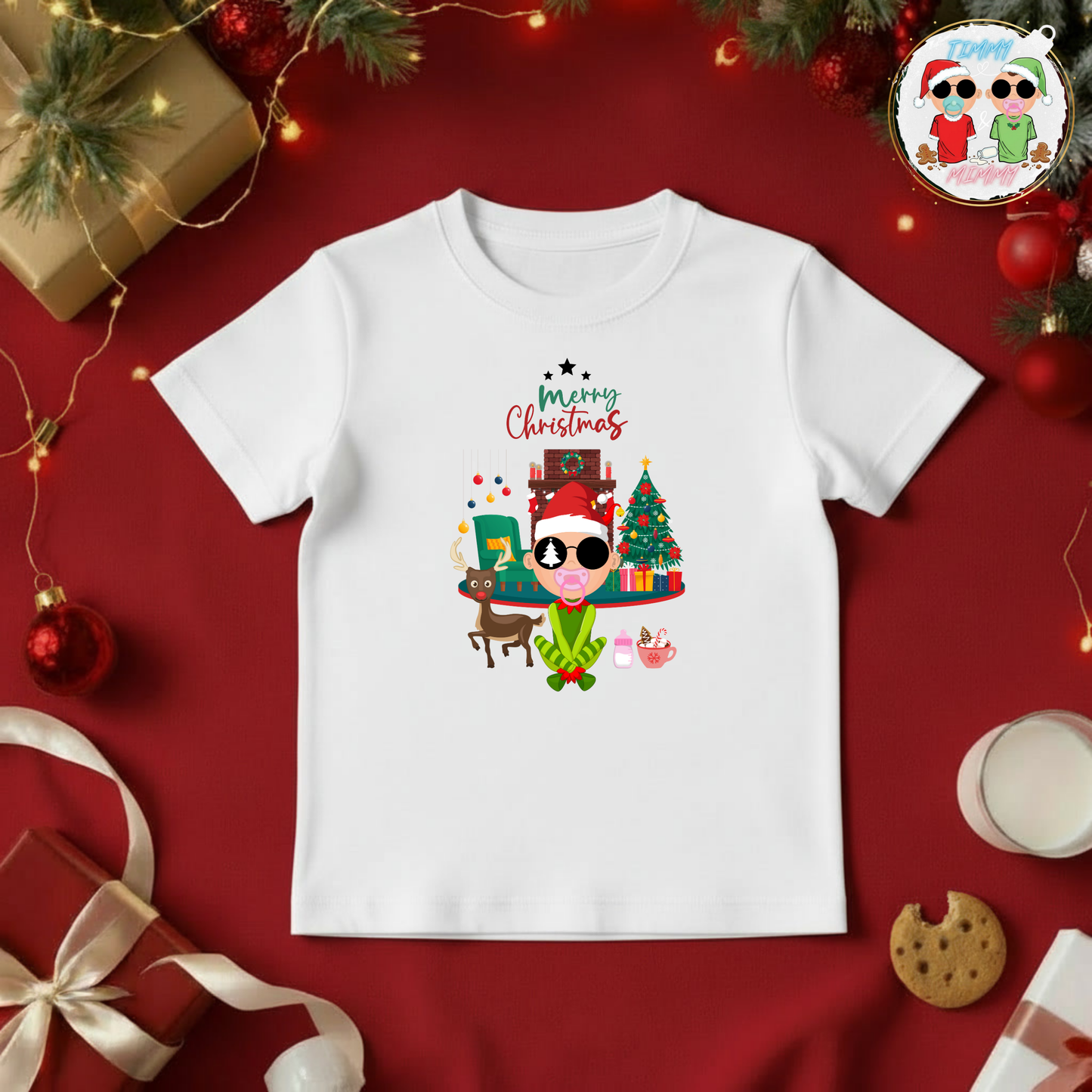 MIMMY- Mini Santa Claus Shirt