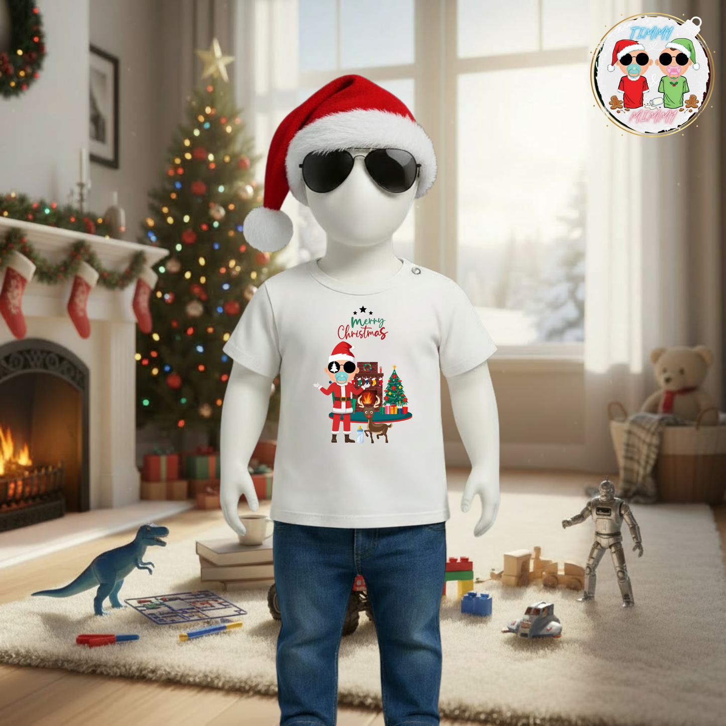 TIMMY- Baby Christmas Shirt