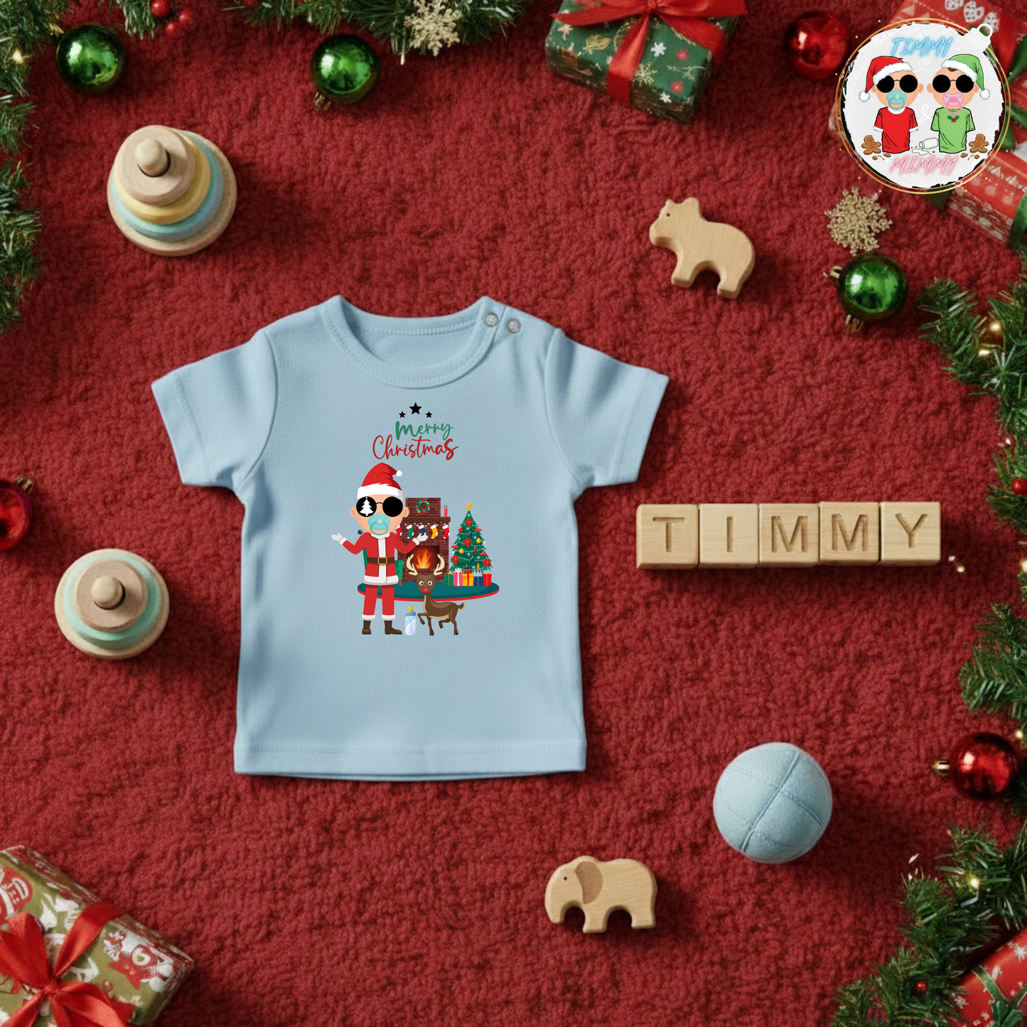 TIMMY- Baby Christmas Shirt