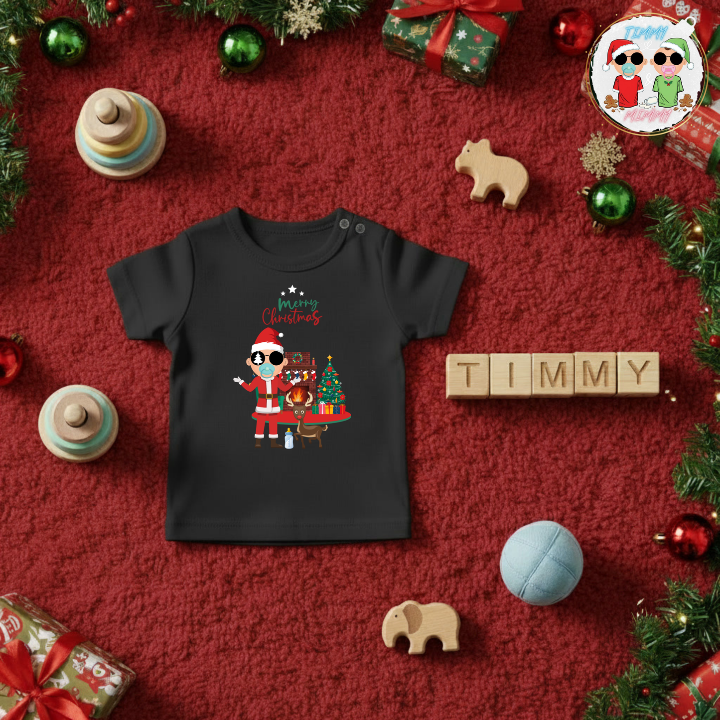 TIMMY- Baby Christmas Shirt