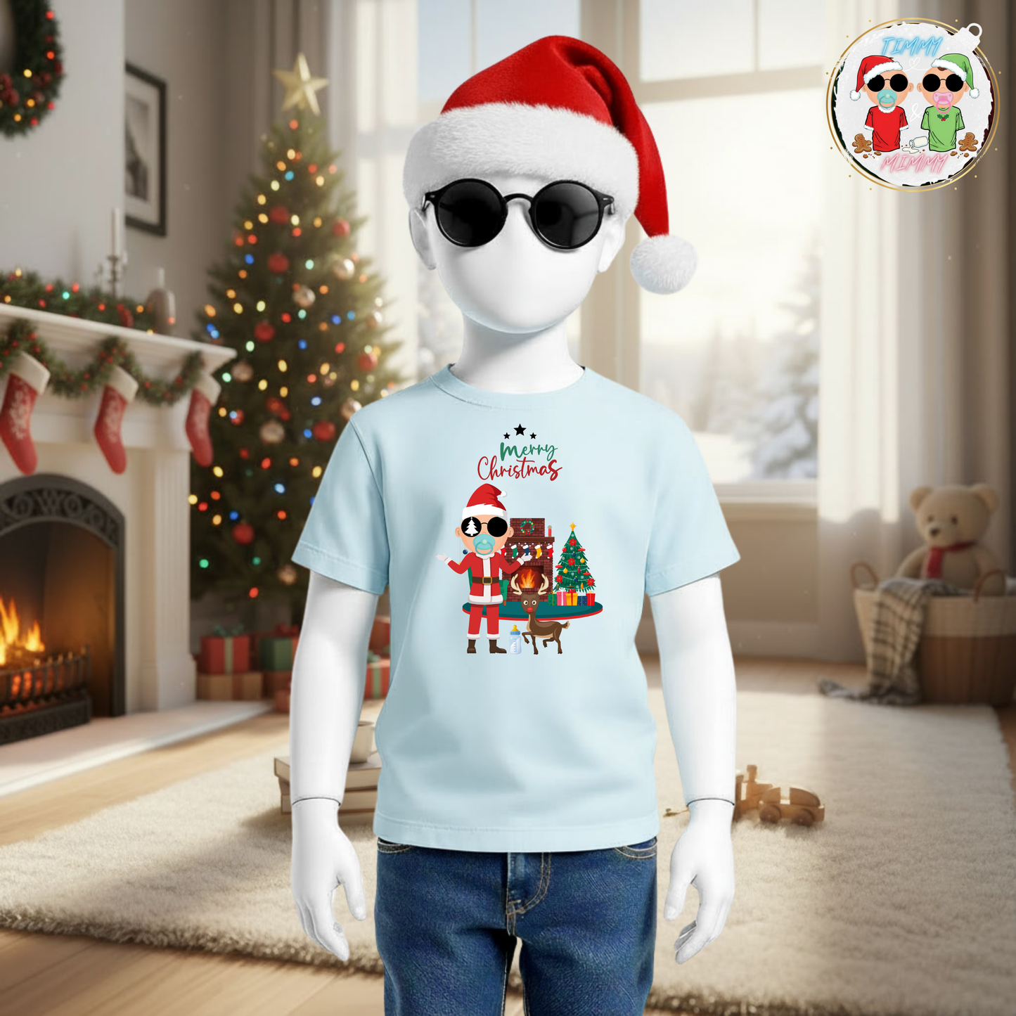 TIMMY- Mini Christmas Shirt