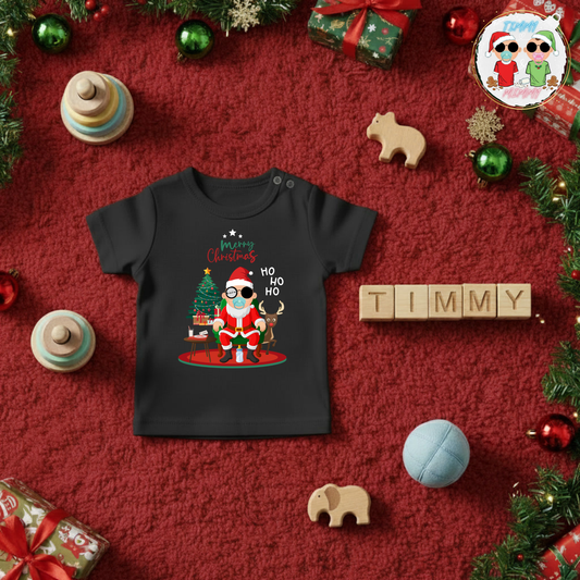 TIMMY- Baby Santa Claus Shirt